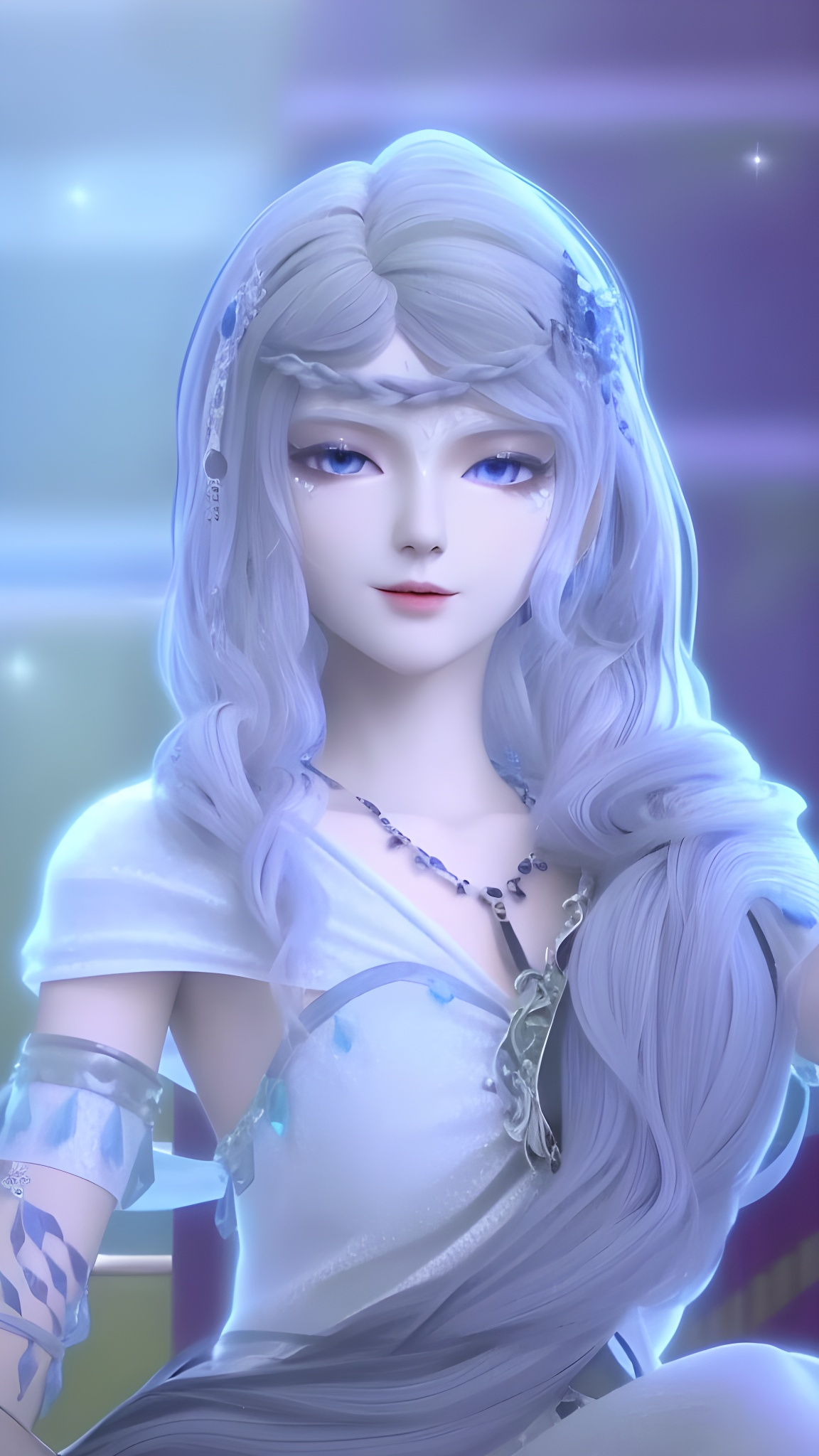 银尘ai精修手机壁纸:幕天阁(禁忌之地)成员之一