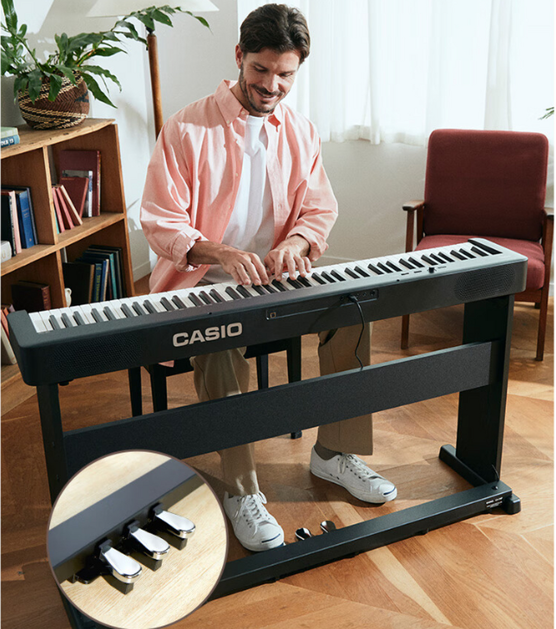 卡西欧电钢琴系列包括cdp-s110,eps130,px770和px870四款,各具特色