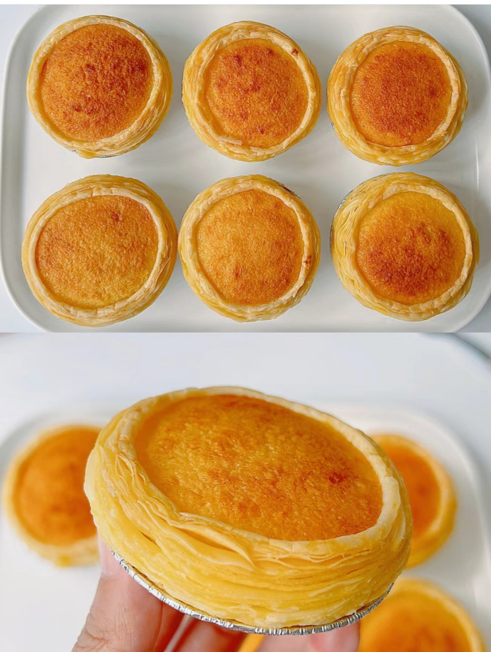 椰香浓郁的椰蓉蛋挞,好好吃啊!