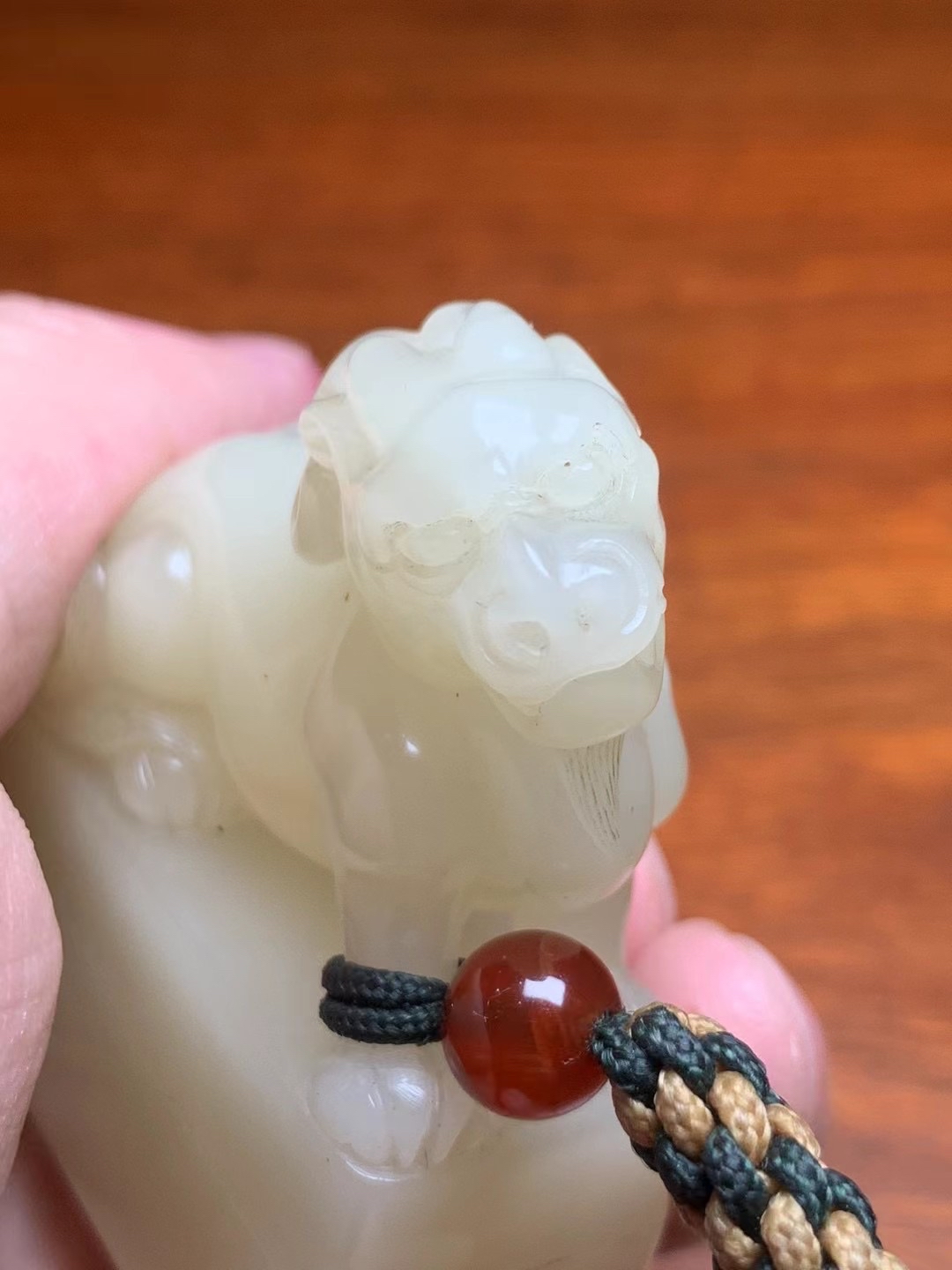 将军洞芙蓉石 老性黄汶洋石 瓷白地芙蓉石#茶室书斋雅玩
