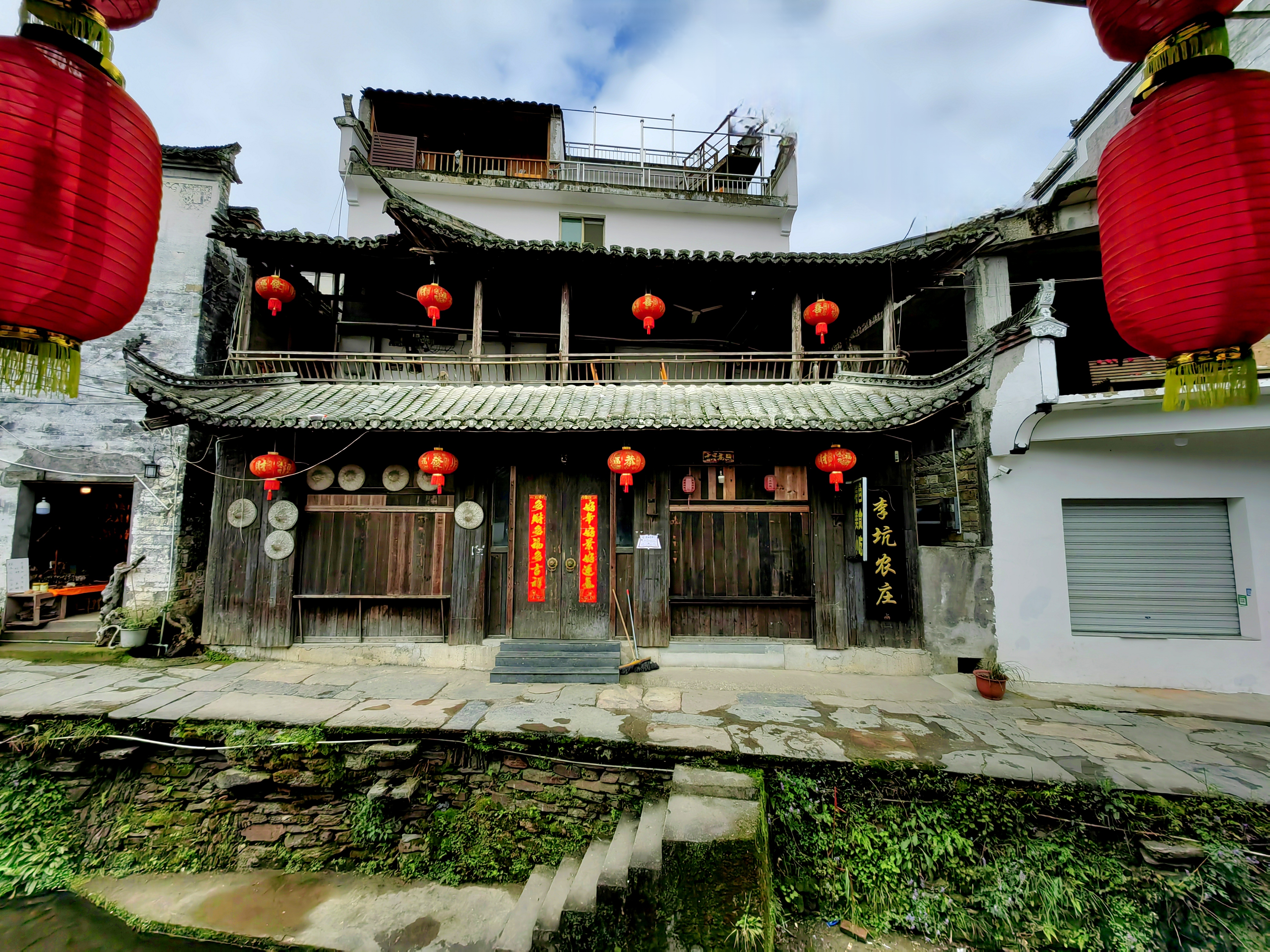 江西婺源李坑村小景