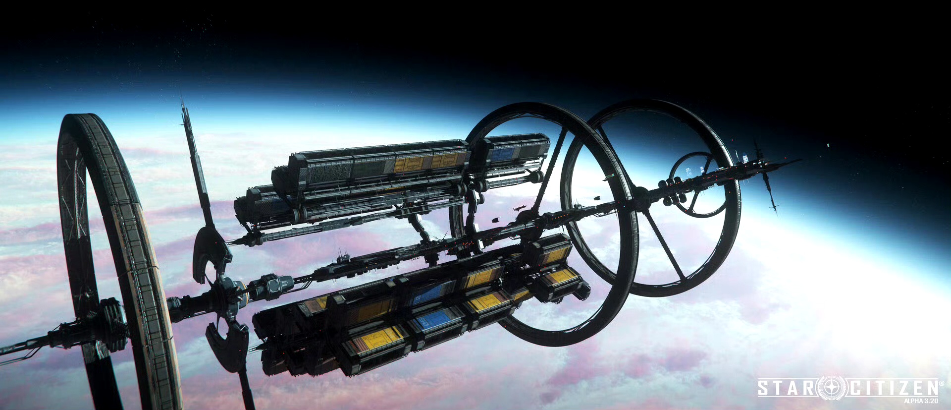 游戏《星际公民》空间站设计欣赏