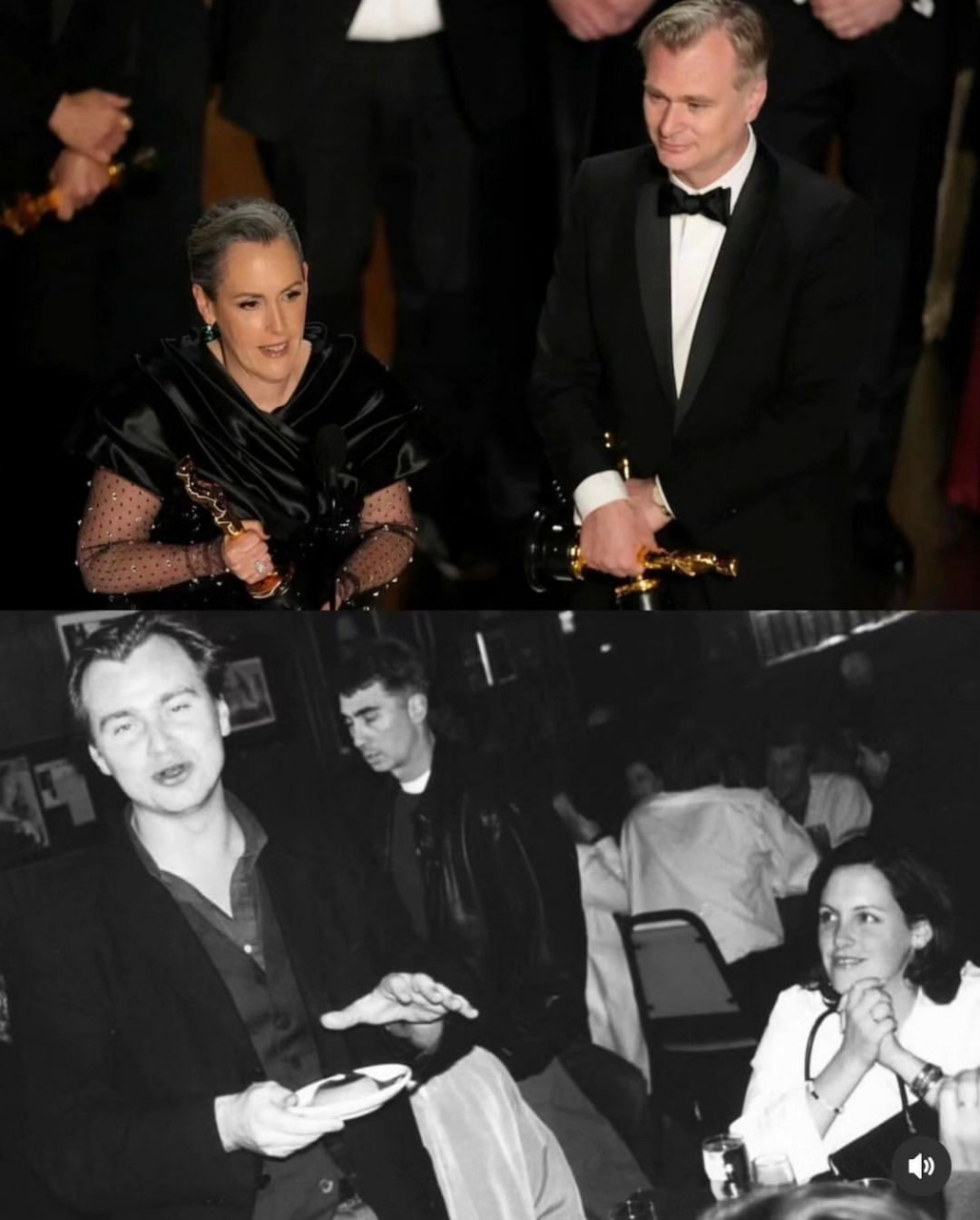 克里斯托弗·诺兰和他的妻子艾玛·托马斯,自从他们在大学时期以来,就