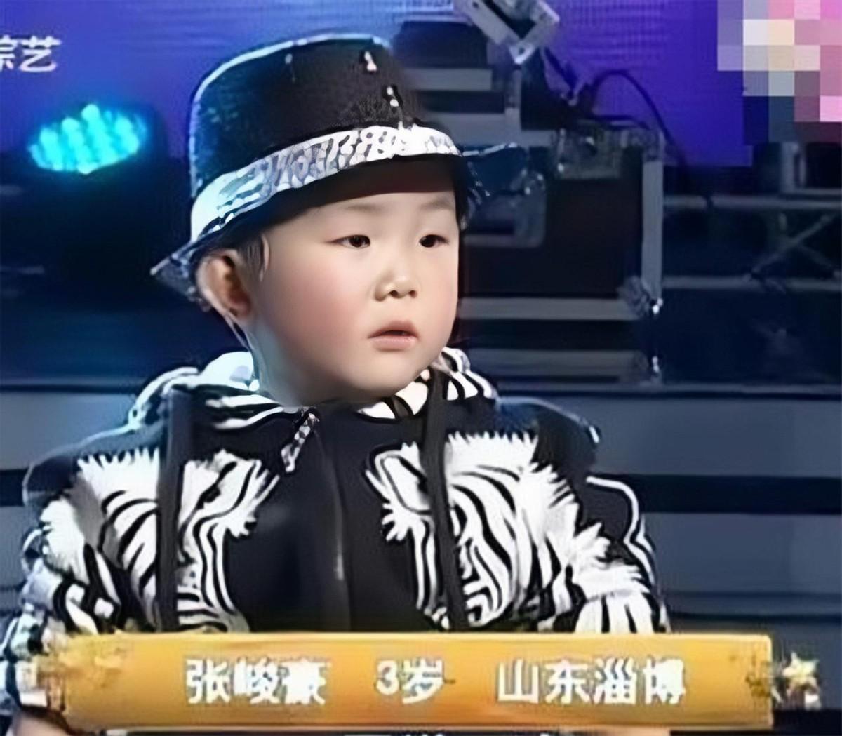 回顾童星张峻豪3岁出名5岁登上春晚如今他成了父母的骄傲