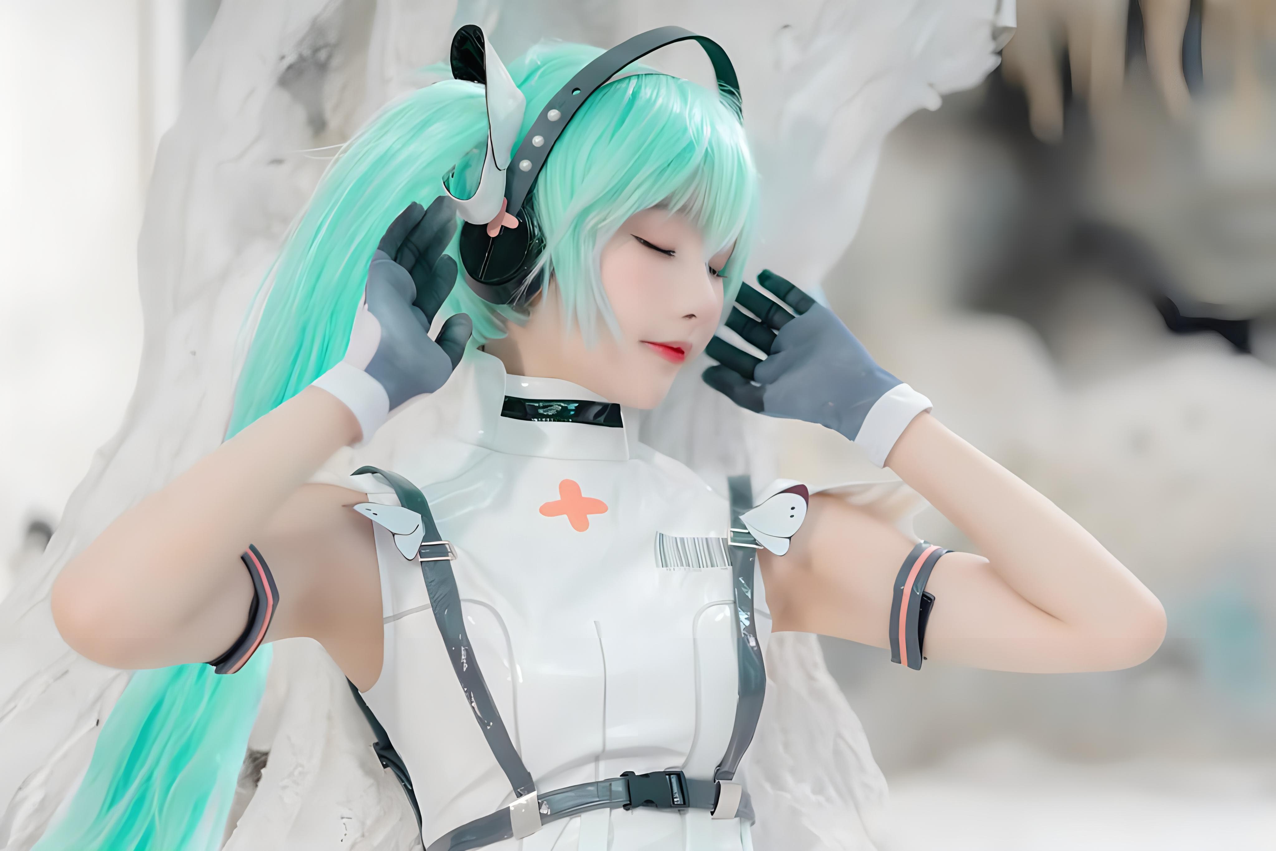 福利社cosplay《初音未来》我们的初恋