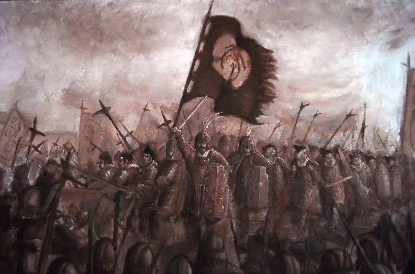 刘裕篡权弑君司马德文被闷死北魏刘宋交兵毛德祖战败不屈