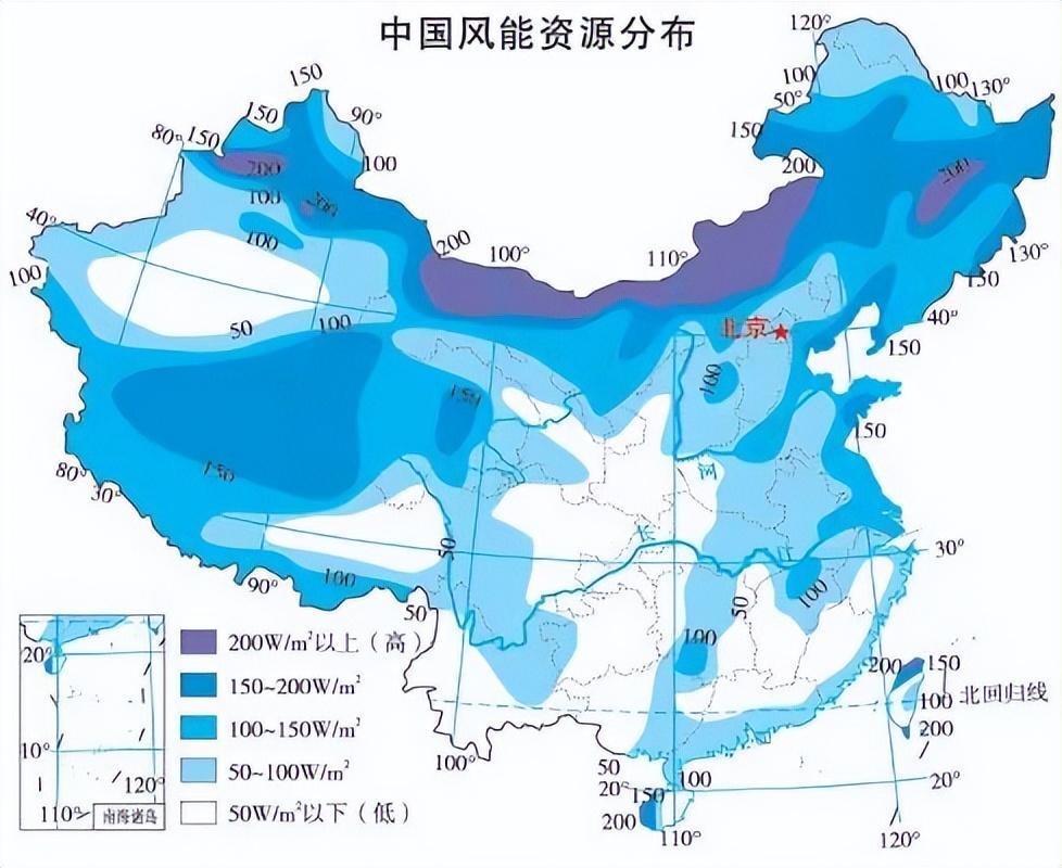 中国大力发展风力发电风能作为当前中国最为成熟的新能源种类,相比于