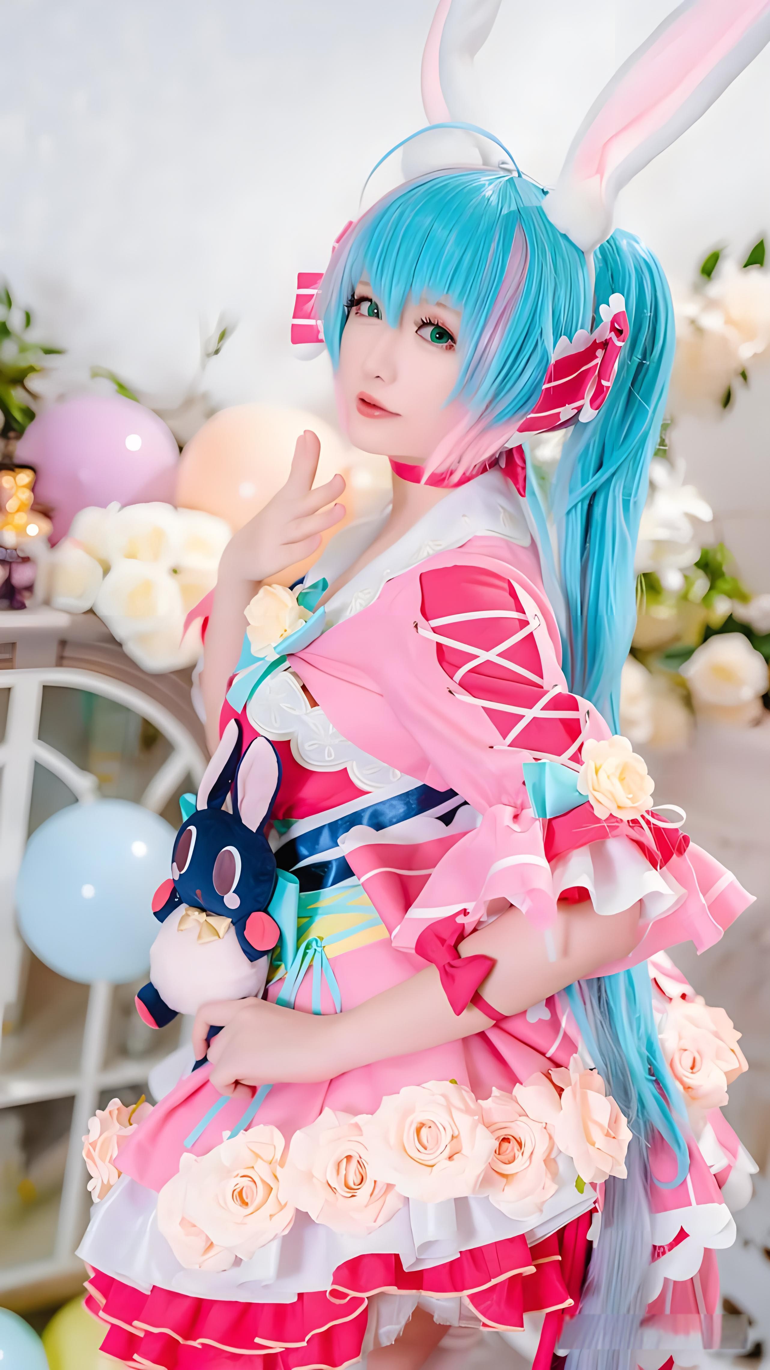 福利社cosplay《初音未来》我们的初恋