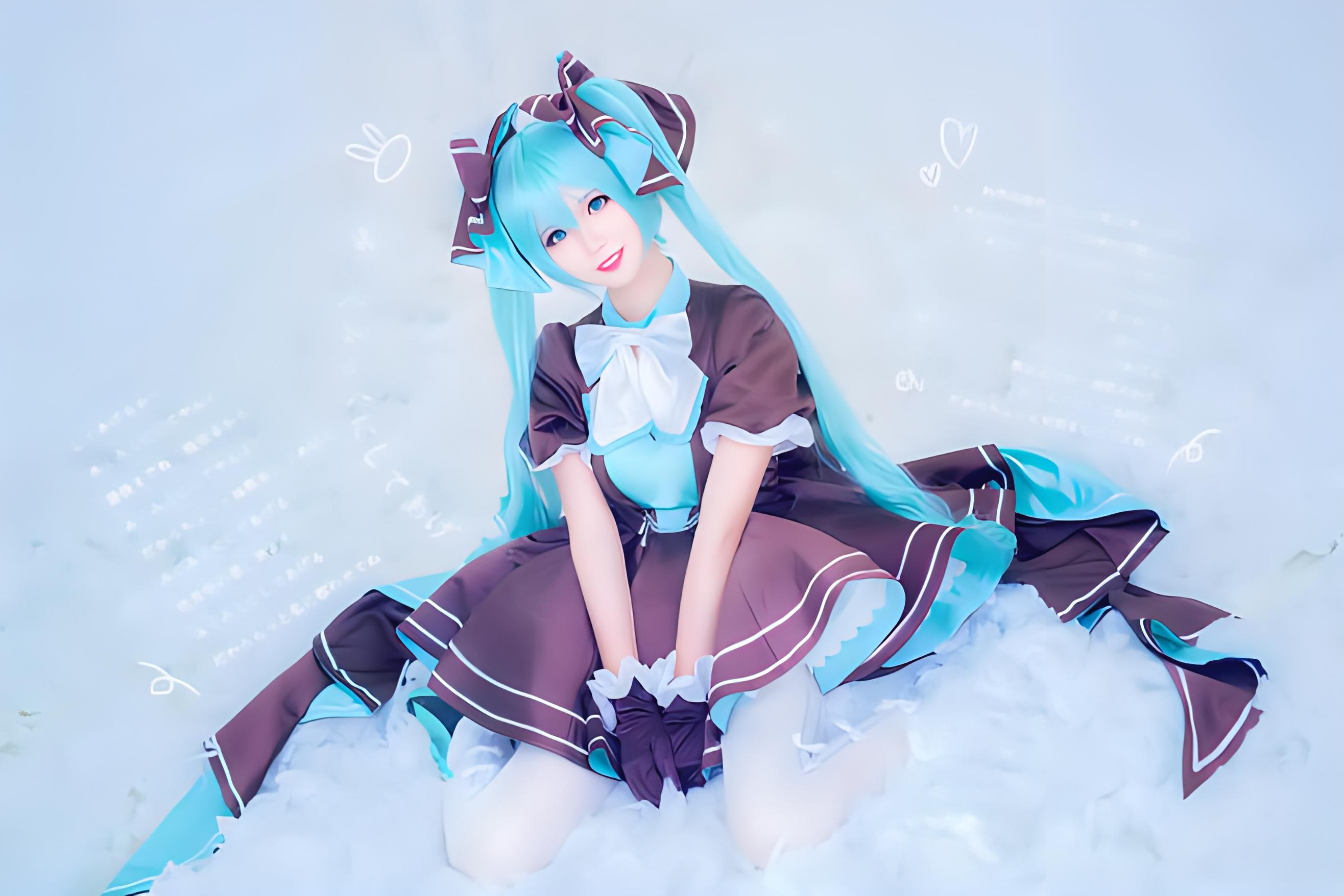 福利社cosplay《初音未来》我们的初恋