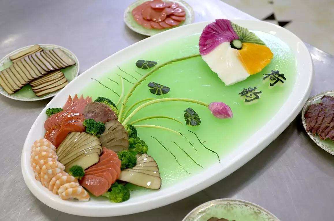 比赛鱼类造型菜图片
