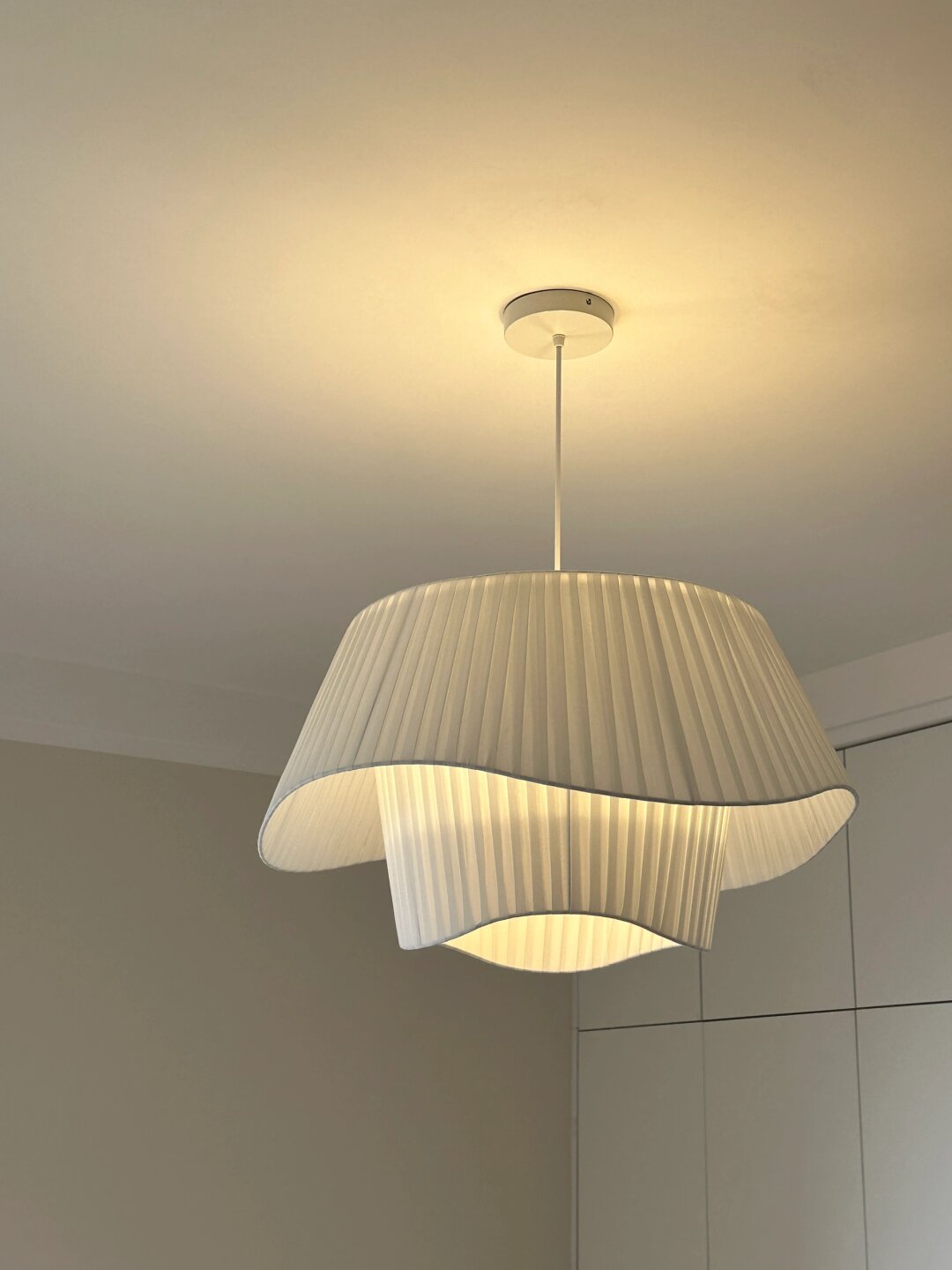 我这个是小号灯照片灯的照片好看的灯人工光的效果图高级感的卧室