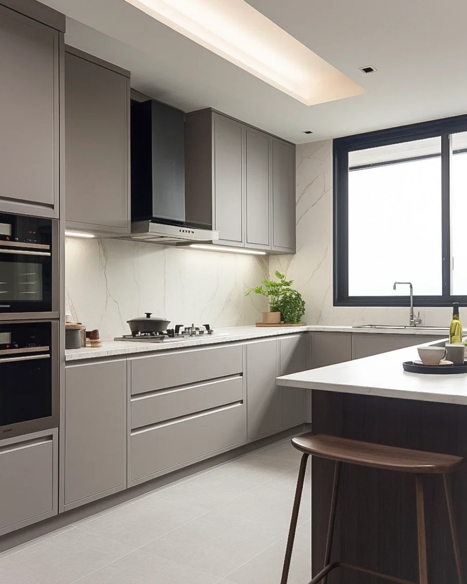 橱柜作为厨房的核心部分,其设计不仅关乎收纳与实用,更承载着家的味道