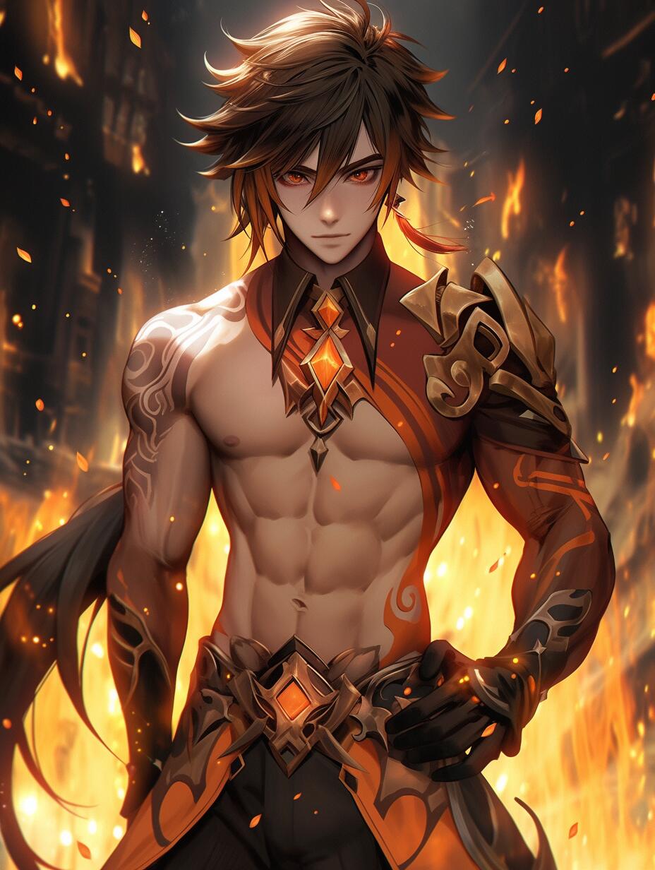 钟离先生的身材…