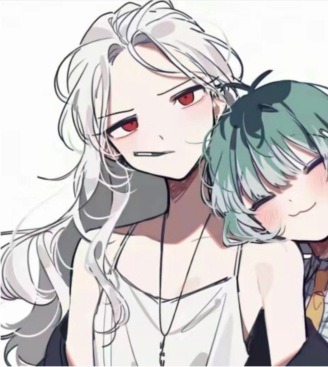 女头像闺蜜一萌一酷  🎀🎀闺闺怎么还不找我换上