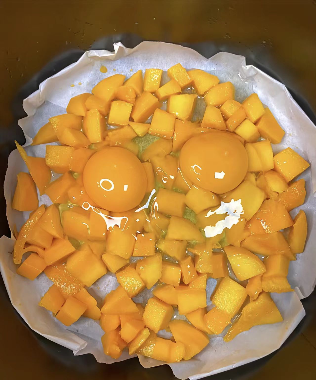 芒果加芝士这样做,馋哭隔壁小孩!