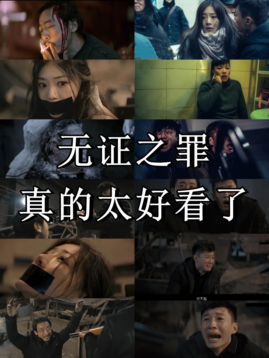 全程高智商犯罪,全员演技爆表,真的太上头了  片名:《无证之罪》