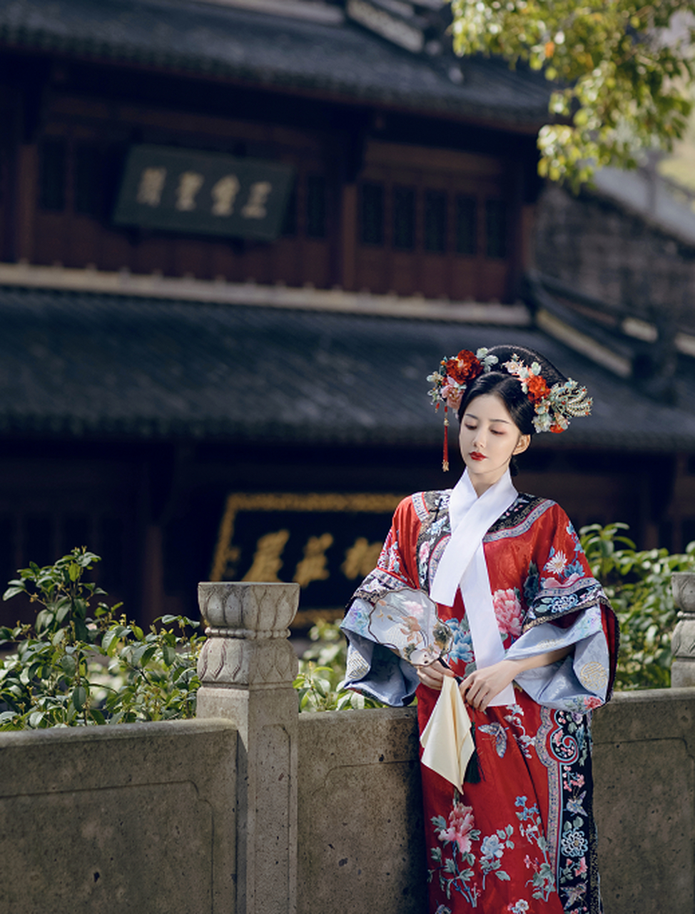 陈欣予的清宫照,她穿古装真的好看!