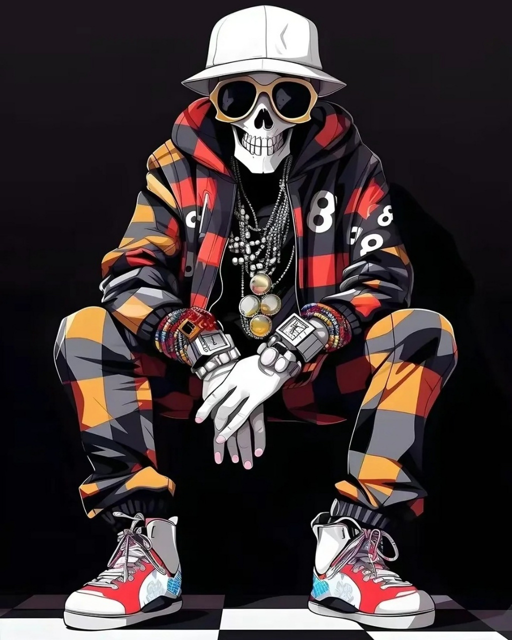 今天我们要聊一聊抖音上那些超火的潮图壁纸96!