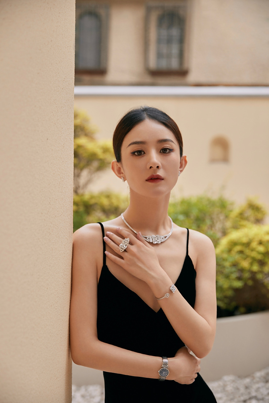 赵丽颖吊带裙写真精选 #赵丽颖