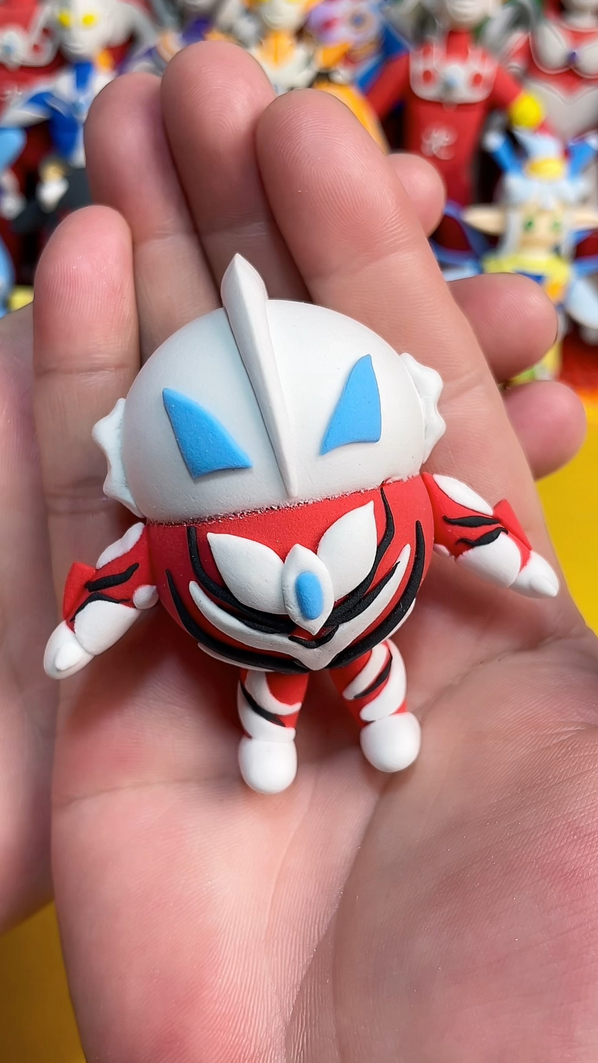 粘土手工时刻:捷德奥特曼蛋仔-度小视