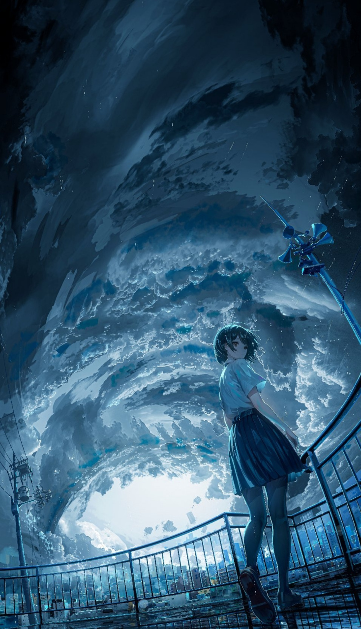 画师chocoshi3动漫场景作品欣赏,华丽的再现了动画世界中的瑰丽景象,