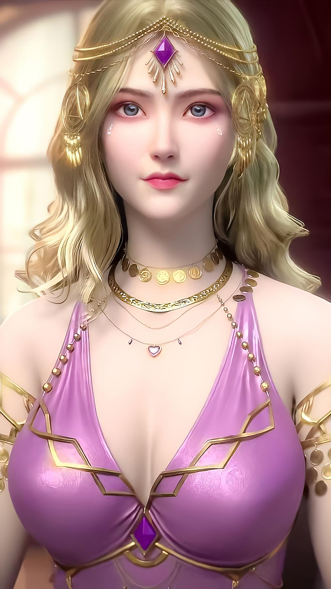 动漫壁纸|《紫川》国漫女神卡丹公主手机壁纸