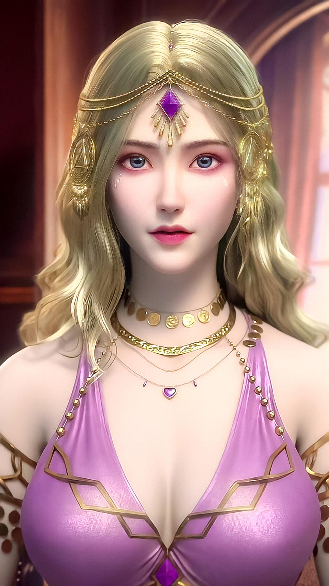 动漫壁纸|《紫川》国漫女神卡丹公主手机壁纸