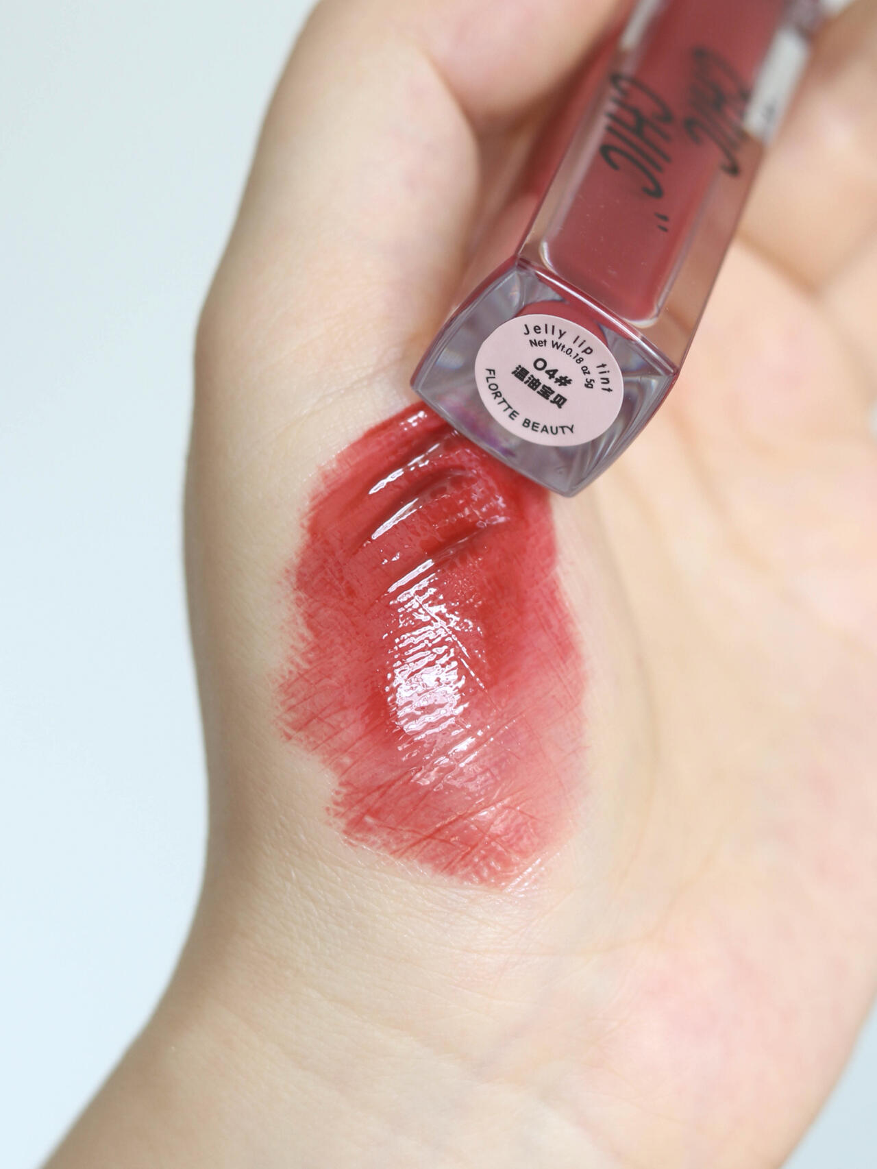 花洛莉亚镜面唇釉04温柔宝贝