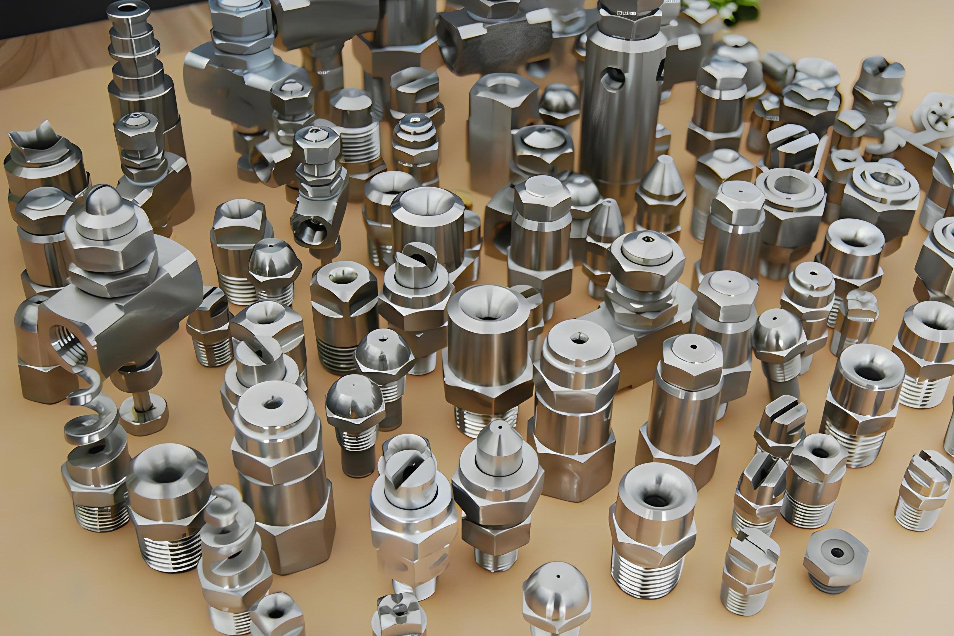 喷嘴种类繁多,不仅能喷液体还能喷气体!而且喷射角度多样化