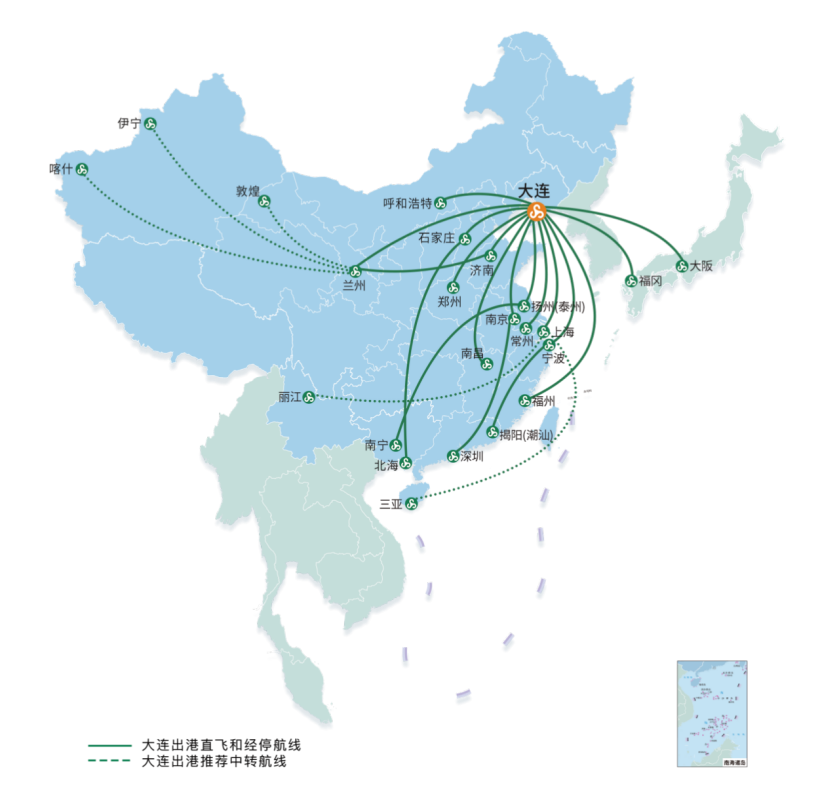 春秋航空航线图图片