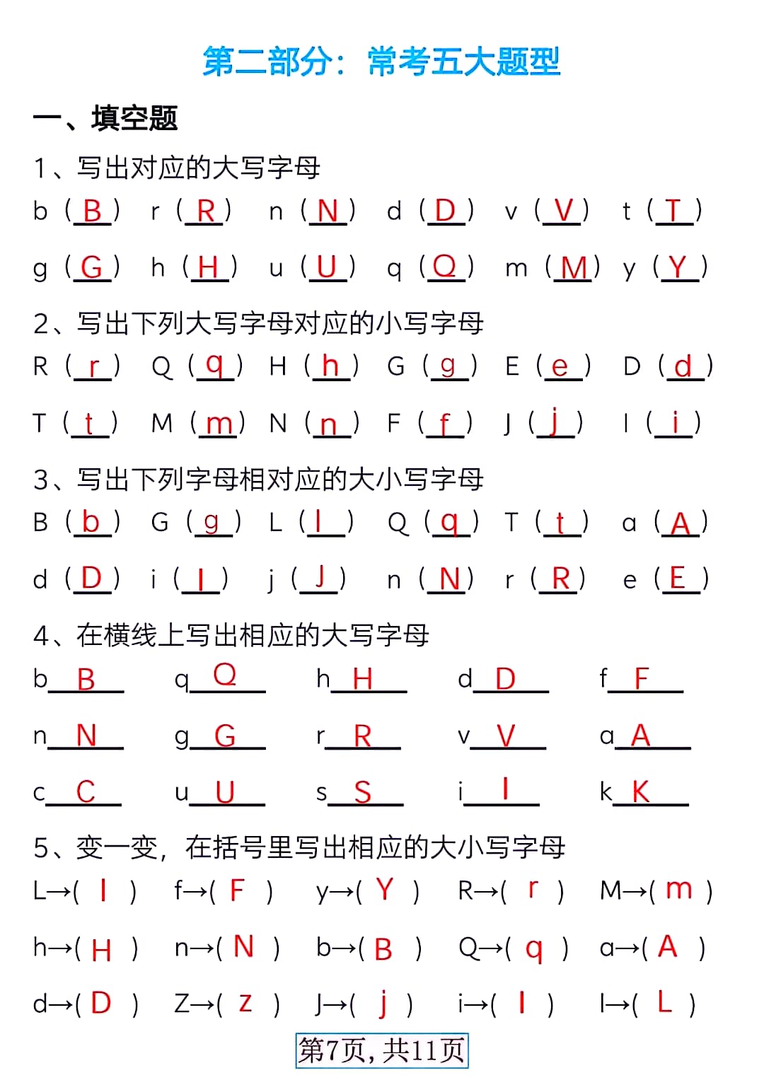 字母转换乐谱图片