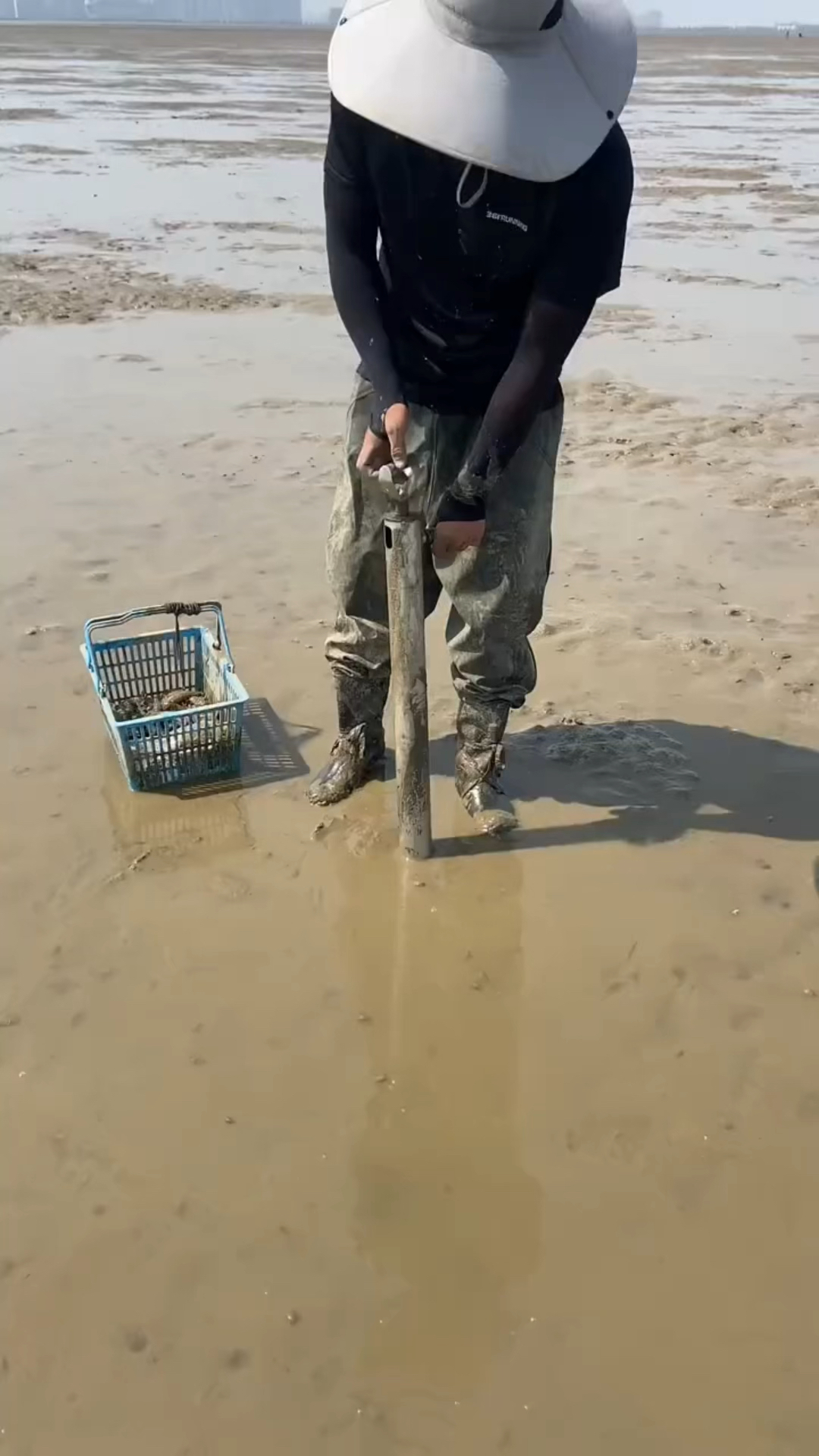 赶海也是一门技术活