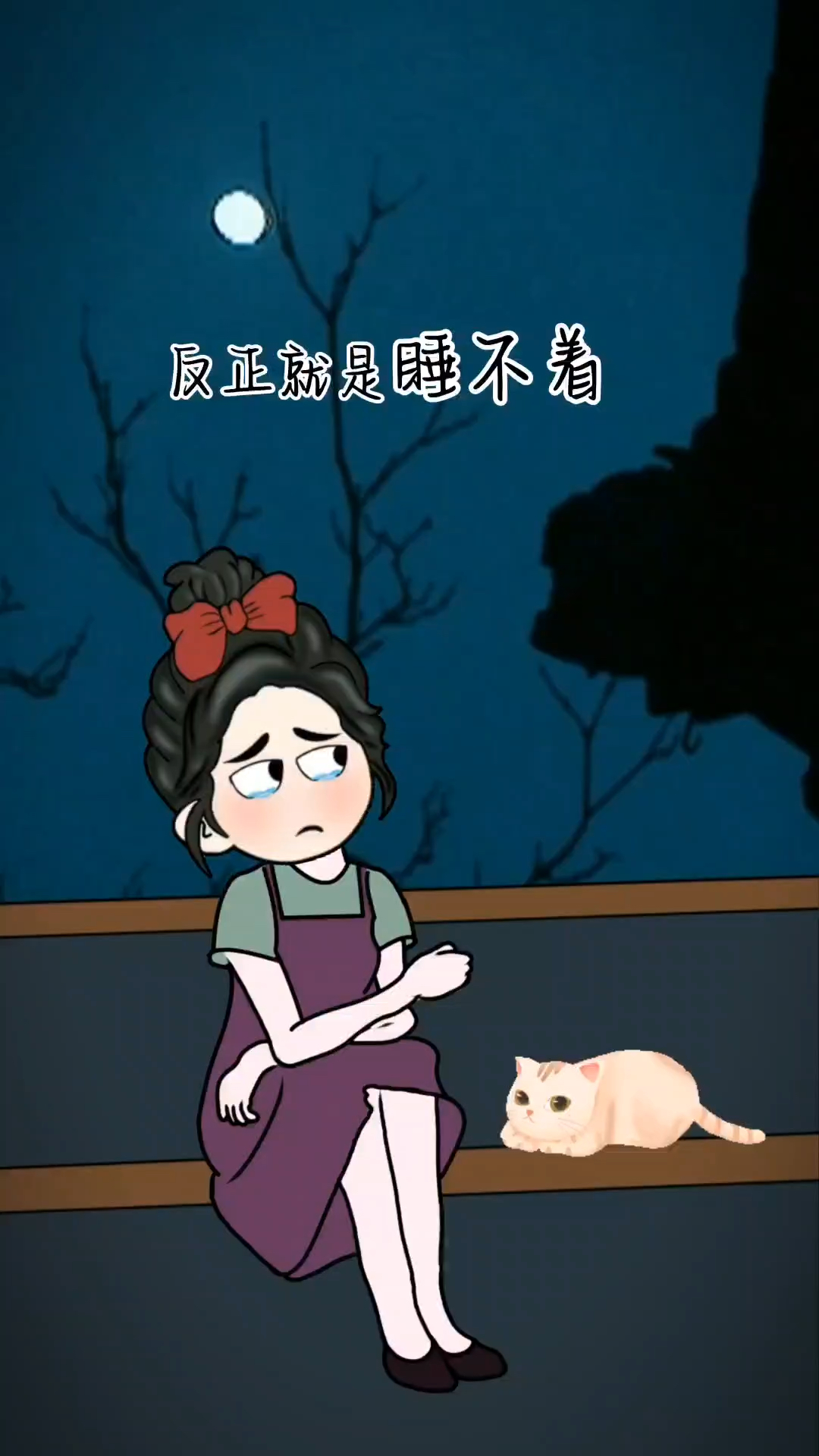 果然又失眠了,不是不想睡,而是睡不着,至于为什么,我也不知道