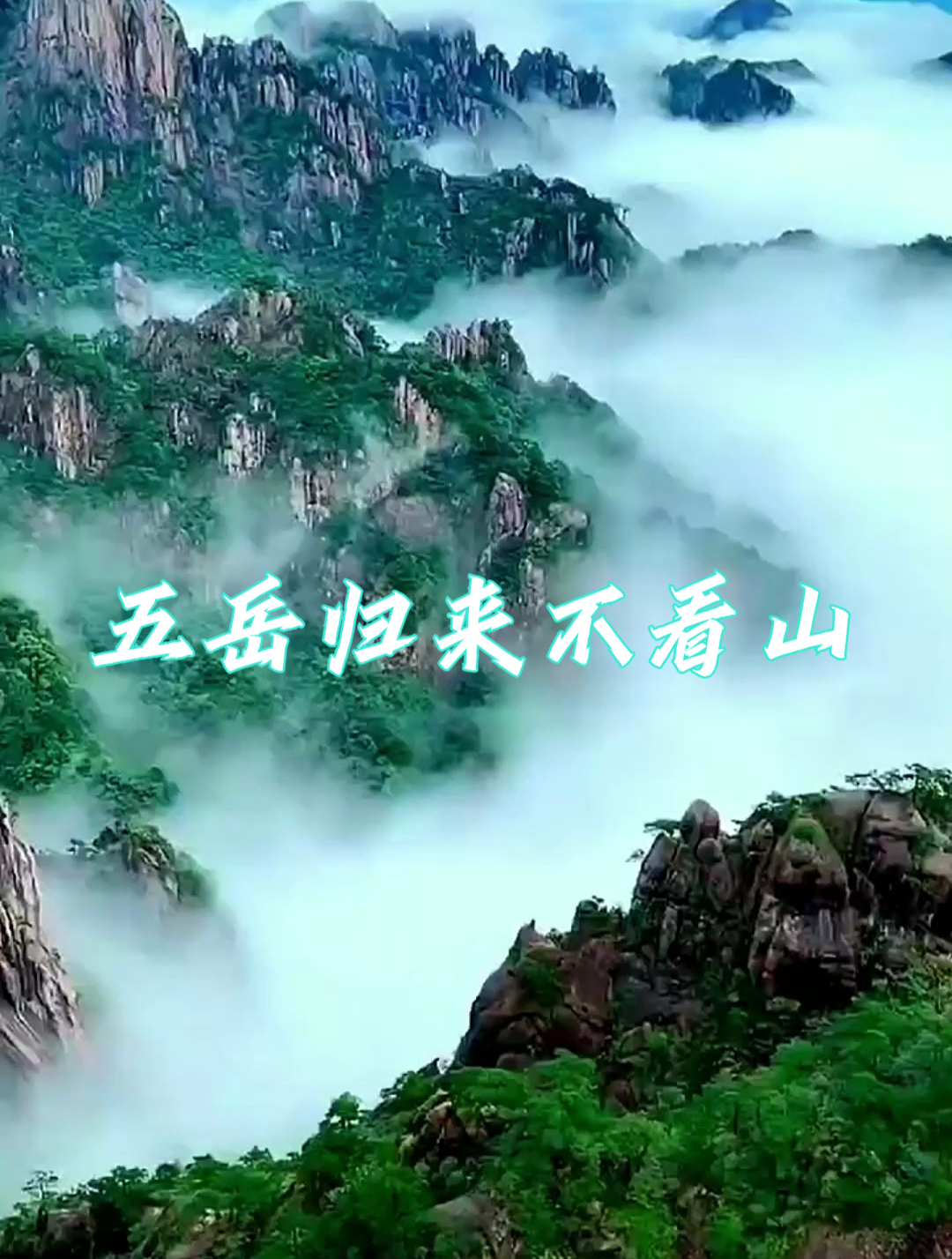 五岳归来不看山,黄山归来不看岳,今天带你来看看黄山!