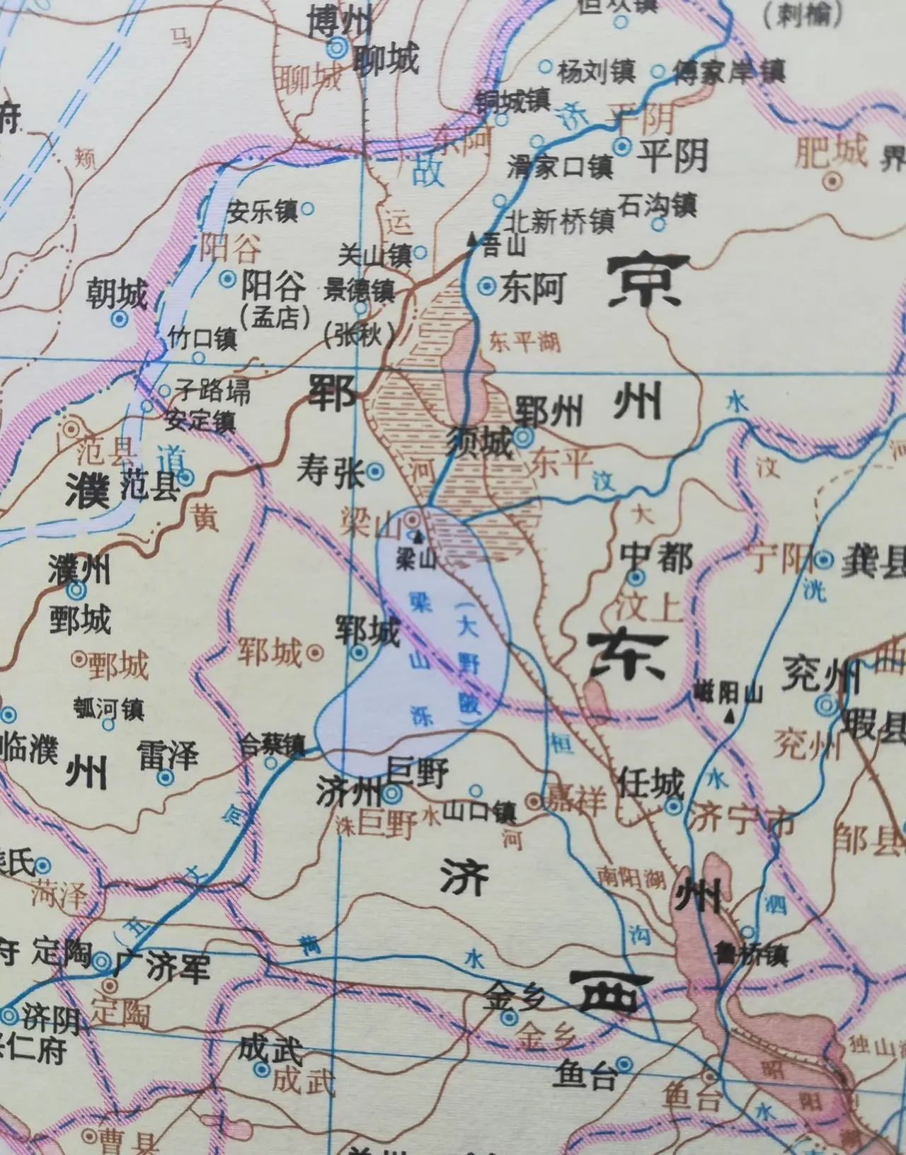 宋朝梁山地图图片