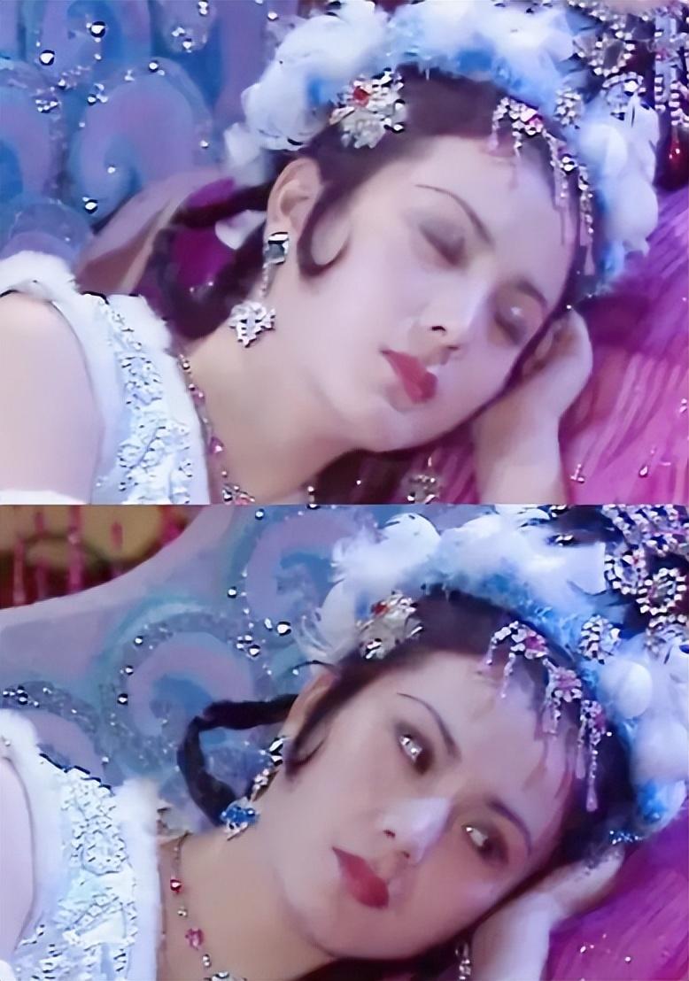 回顾西游记中的佳人没有修图的年代看看什么才是仙女