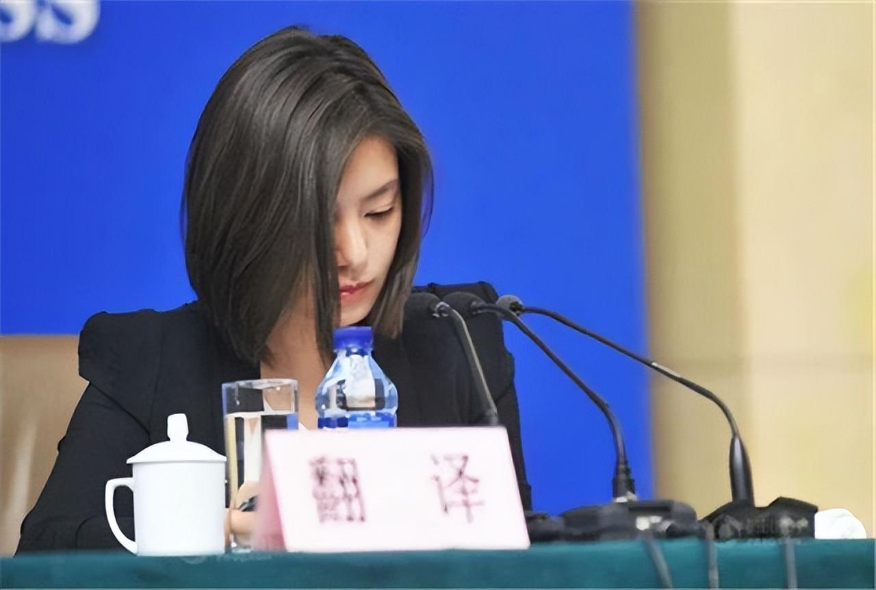 回顾美女翻译从小喜欢英语拒绝保送清北被称为最美翻译官