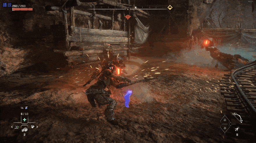 近战也有了一套技能树骑着机械兽横冲直撞也不是不行而类似《巫师3》