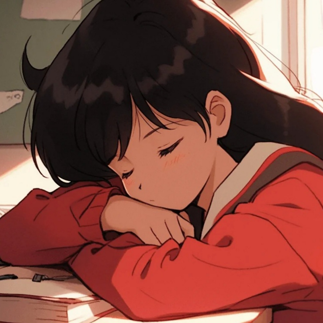 趴在桌子上的动漫女生头像可爱  96 今天,就让我们一同走进这个充满