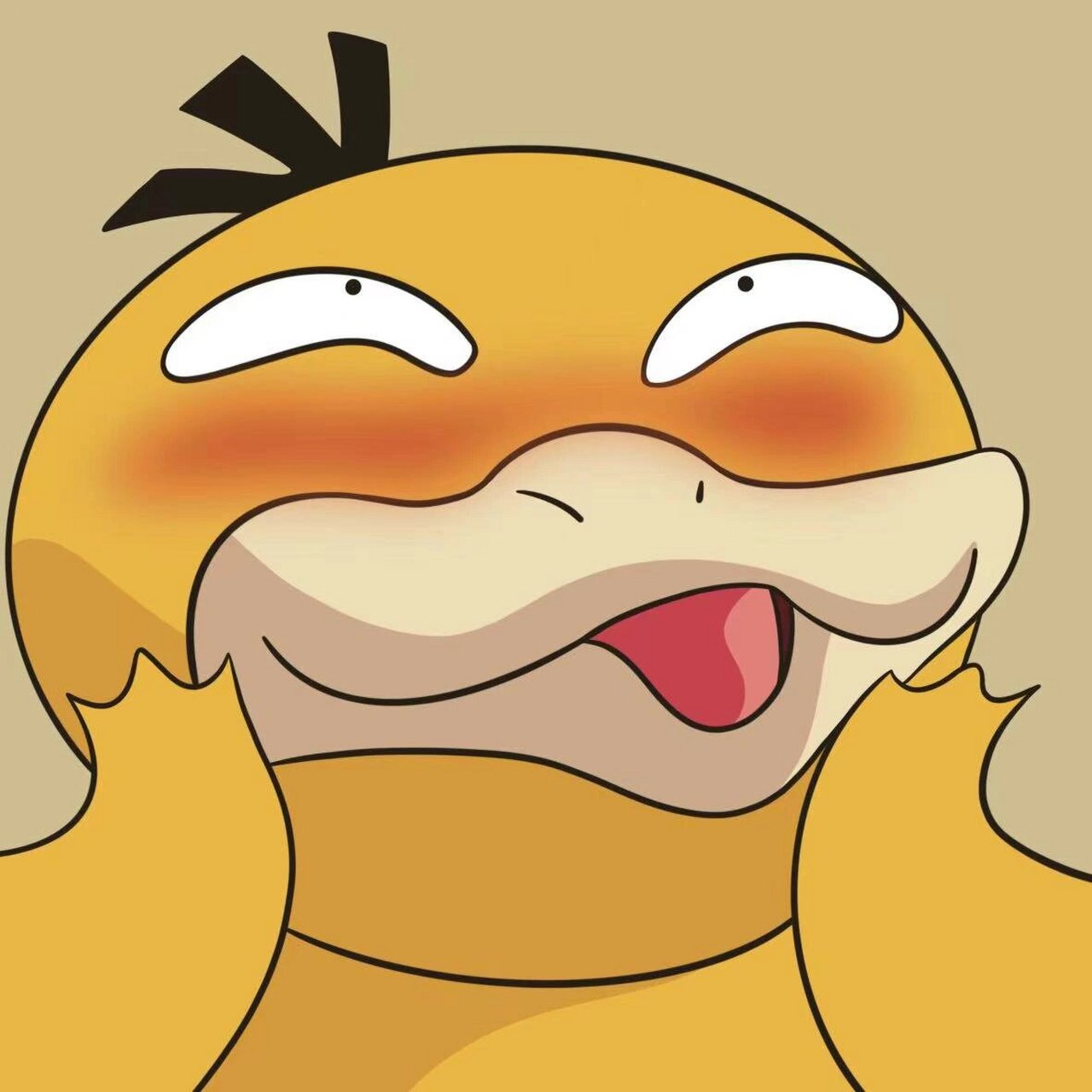 可达鸭头像  可达鸭是日本任天堂公司发行的掌机游戏系列《宝可梦》