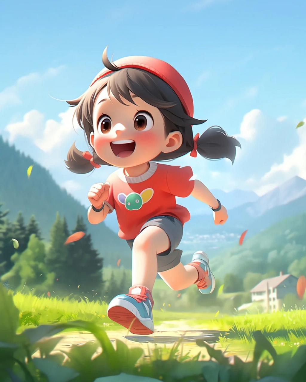 跑步图片  93 无论是阳光明媚的早晨,还是微风细雨的午后,它都如影