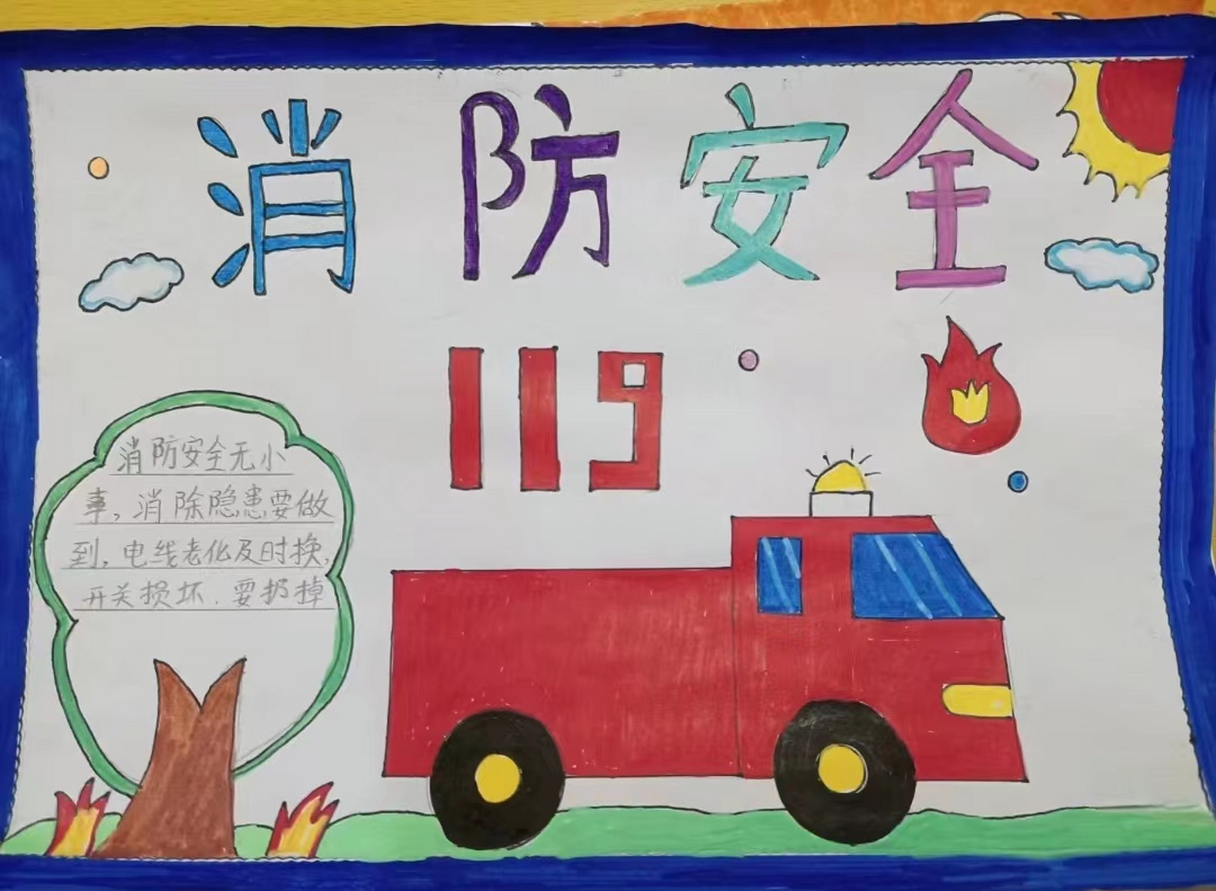 一年级安全画简单又漂亮    7171自觉学习交通法规(包括行路,骑车