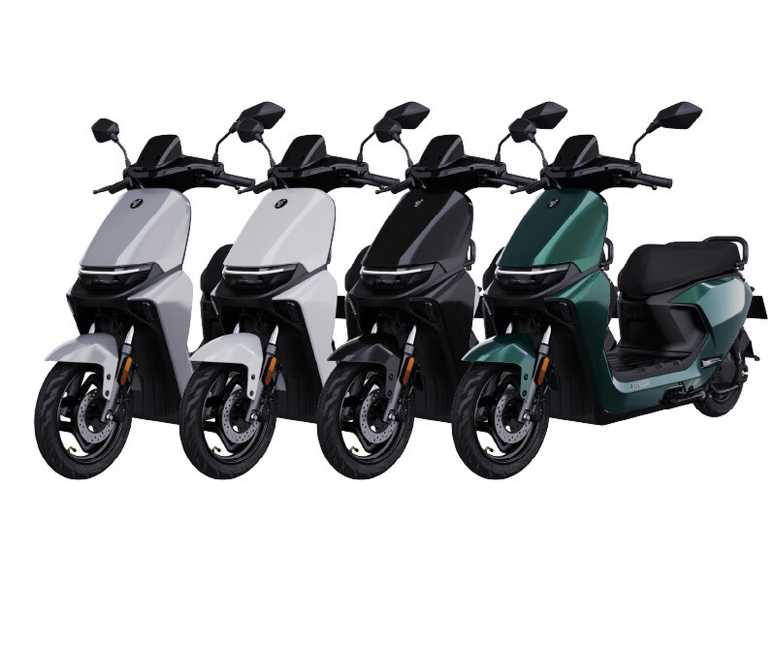 绿源电动车s70,拥有72v26a石墨烯电池,续航能力强,魅影灰外观时尚,轻