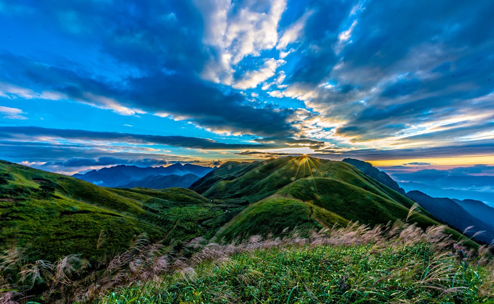 风景如画武功山
