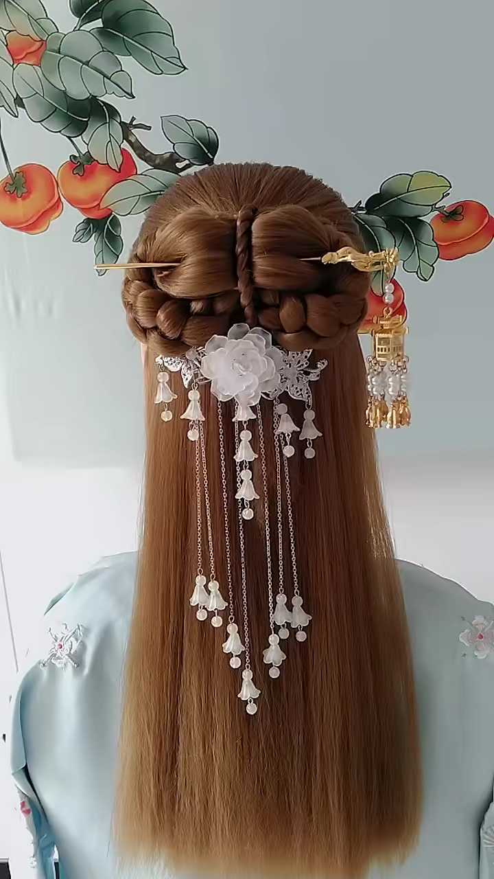 汉服发型教程讲解