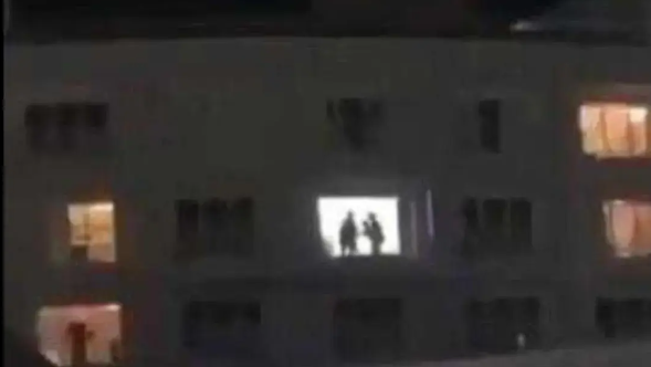 海城希尔顿酒店擦玻璃视频事件 海城希尔顿花园酒店擦玻璃女主怎么了