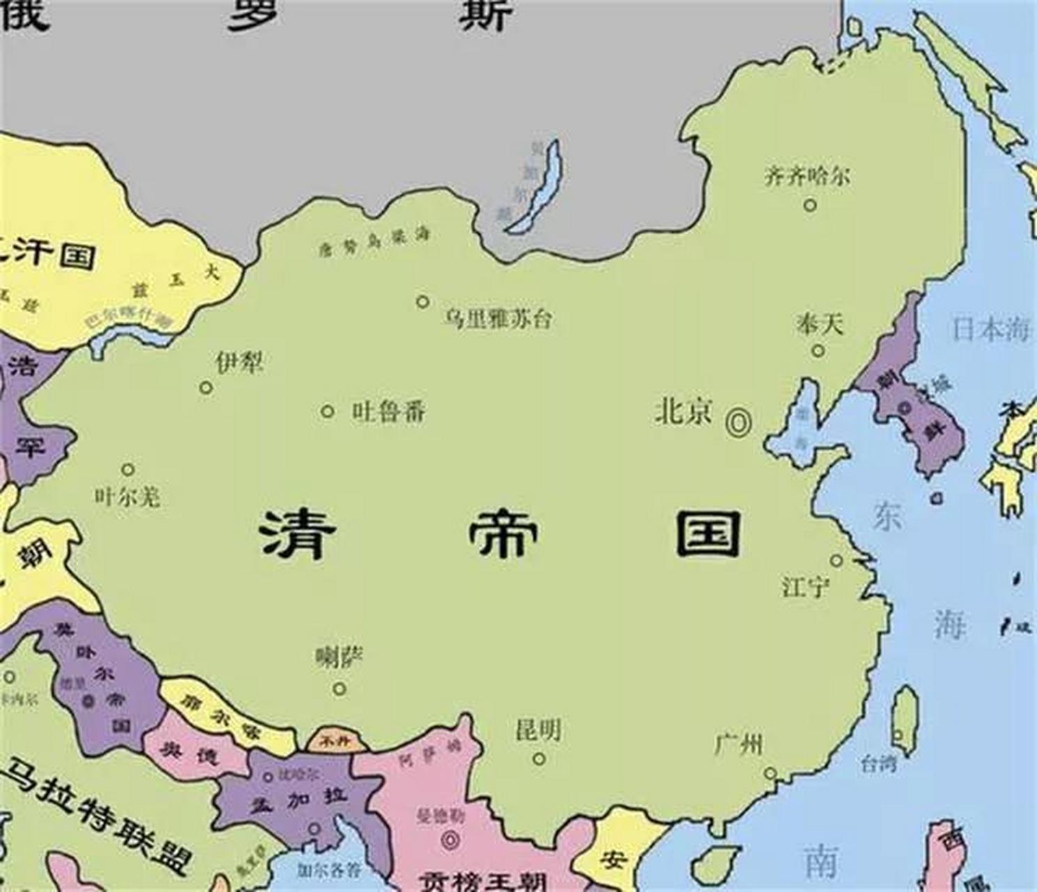 中国历史统治最大版图图片