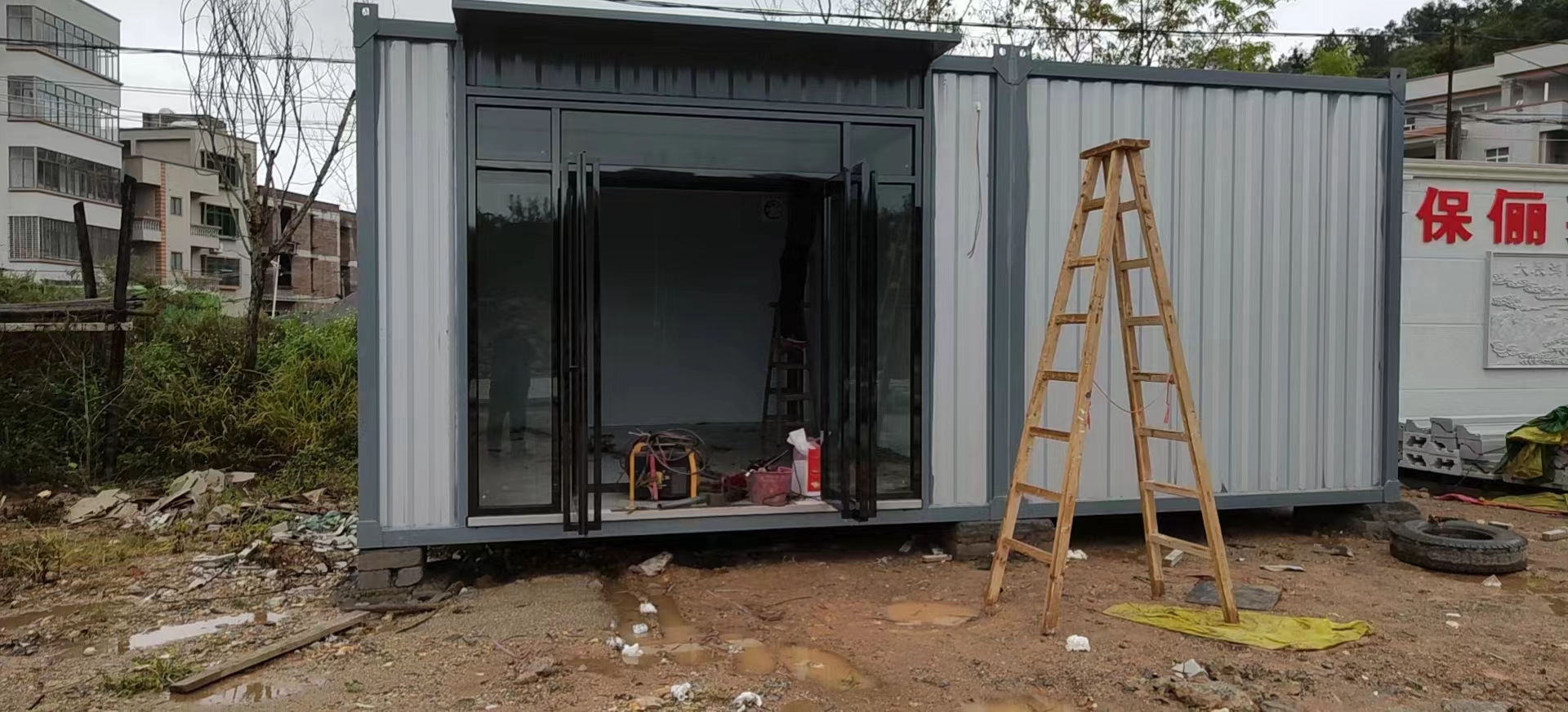 信宜天誉花城餐饮店办公区03餐饮店类集装箱案例天誉