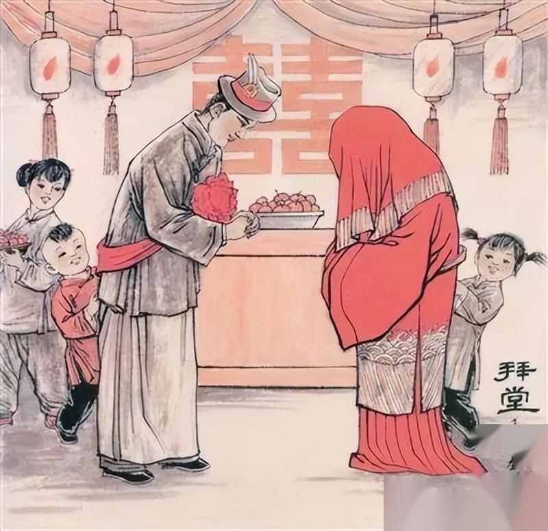 古代人的婚姻仪式三书六礼了解下