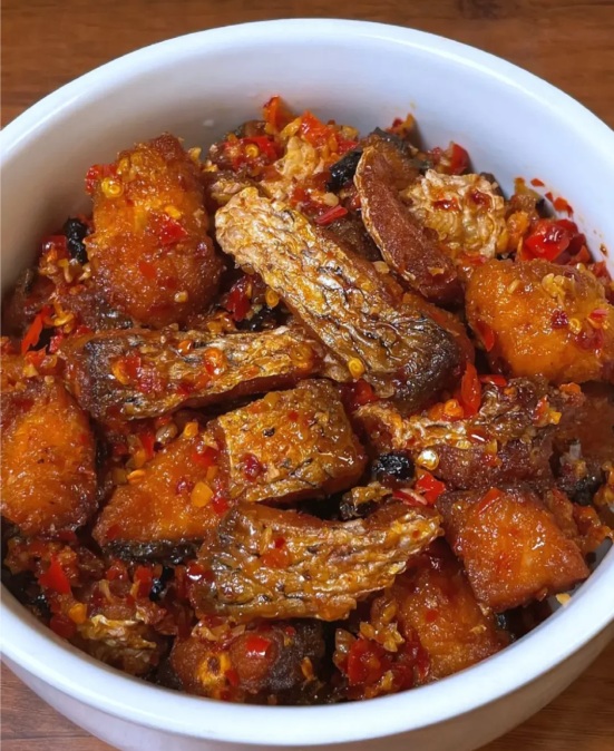 四,【豆豉香辣鱼】